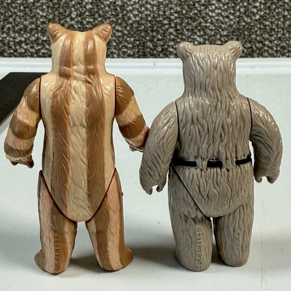 Kenner Chief Chirpa & Logray Ewok Action Figures 3